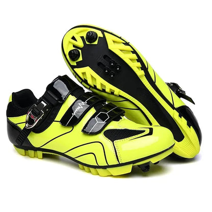 Unisex fietsschoenen met harde zool – 4-seizoenen racefietsschoenen met klikpedalen voor MTB en buitensporten