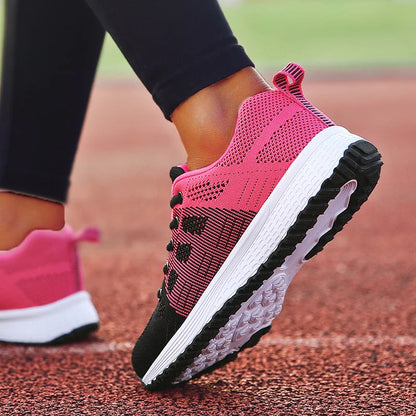 New Arrival Women Flats Footwear Shoes Woman Lace Up Flats Shoes Casual Sneakers Women's Shoes Soft Zapatos Mujer Plus Size