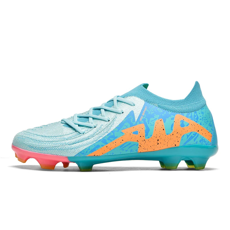 Chaussures de football professionnelles pour hommes, chaussures de foot pour adultes, crampons de football de club, chaussures d'entraînement ultralégères, baskets de football d'extérieur