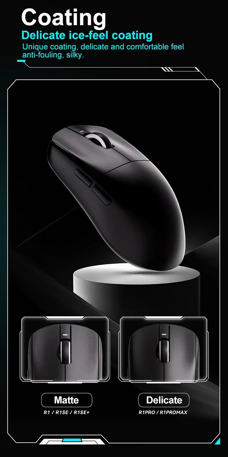 VXE Dragonfly R1 Pro MAX 2.4G Wireless Gaming Mouse PAW3395 26000DPI 3-mode Connection with Low Latency Wired Gaming Mouse