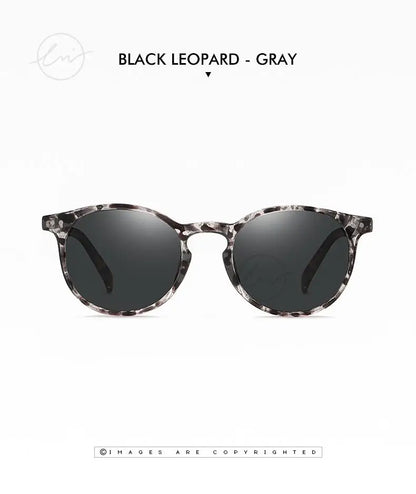 LM Retro kulaté sluneční brýle pro ženy a muže, ultralehké, TR90, polarizované, unisex, brýle na řízení, vintage sluneční brýle, UV400, Gafas De Sol