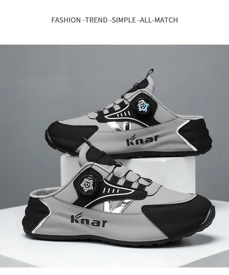 Merkbescherming: nieuwe lichtgewicht, antislip, ademende, slijtvaste hardloop- en sportschoenen voor heren, veelzijdig en geschikt voor vrijetijdsgebruik