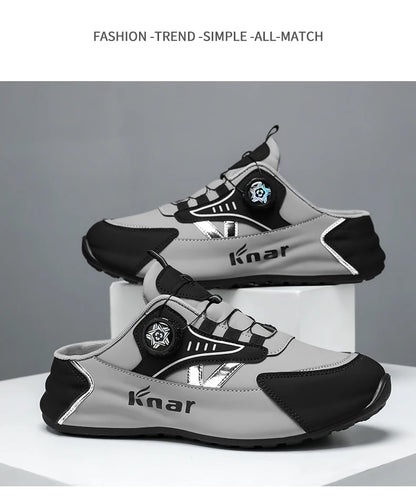 Merkbescherming: nieuwe lichtgewicht, antislip, ademende, slijtvaste hardloop- en sportschoenen voor heren, veelzijdig en geschikt voor vrijetijdsgebruik