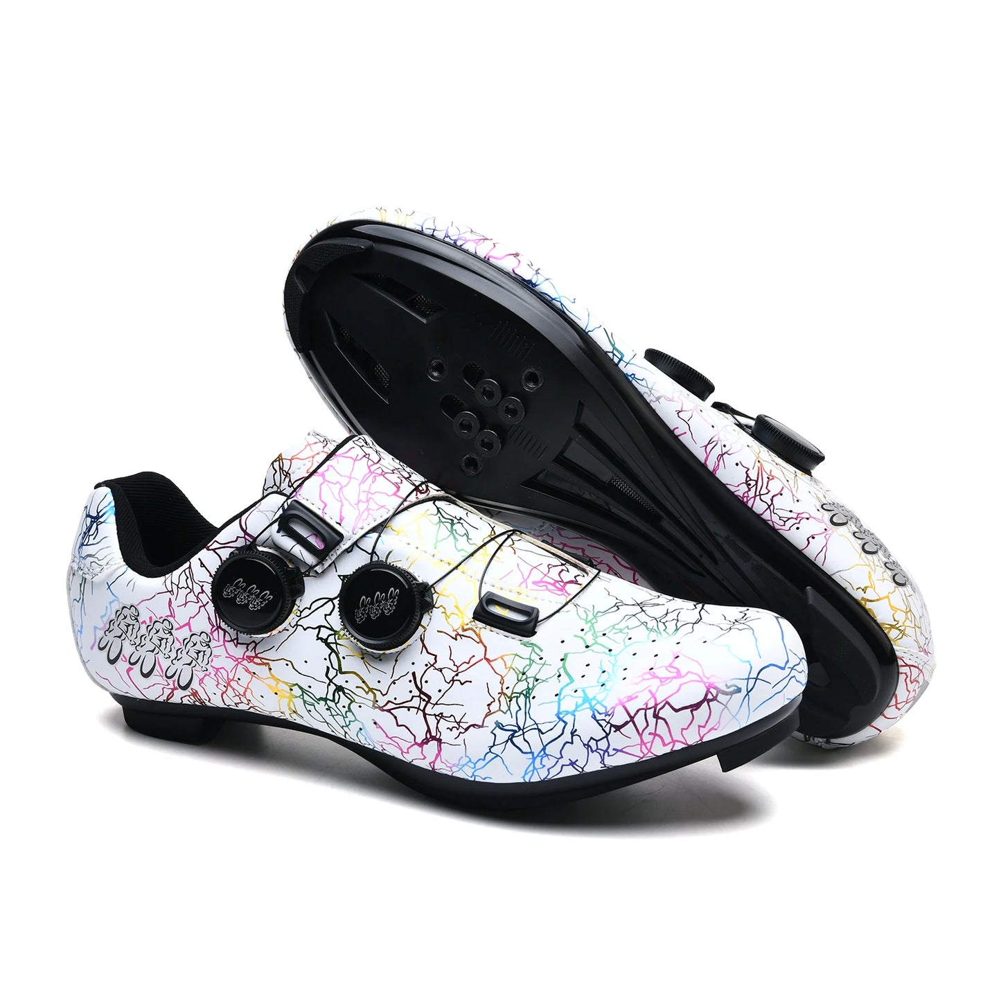 Professional Cycling Shoes Road Bike Men Racing Contest Self-Locking Speed Bicycle Sneakers Women SPD Cleats Cycling Footwear
