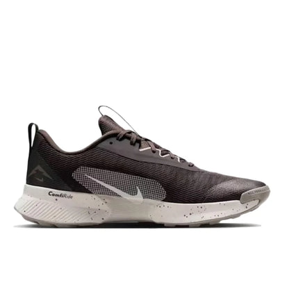 NIKE JUNIPER TRAIL 3 Męskie wygodne, antypoślizgowe i wytrzymałe buty treningowe do biegania, brązowo-białe, FQ0904-203