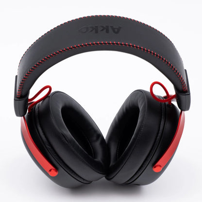 Auscultadores Gaming AKKO Verge S9 com Microfone – Driver de 53mm, Bluetooth 5.3 Sem Fios Quad-Mode, Som Surround 7.1, Auscultadores Gaming Profissionais para FPS
