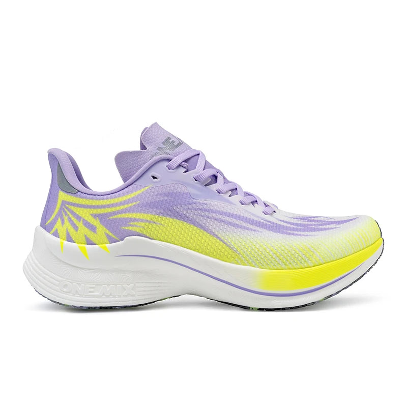 ONEMIX 2026 New Arrival Training Running Shoes for Men Full Sole Nylon Plate Sport Shoes Breathable Summer Female Jogging Shoes