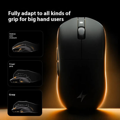 Mouse da gaming wireless ATK A9 Ultra Tri Mode 8K, 53g, ultraleggero, A9/A9 SE/A9 Plus/A9 Pro, mouse da gaming e-sport per PC, regalo personalizzato