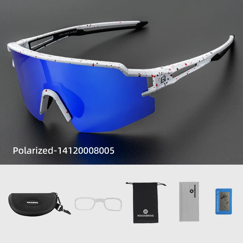 ROCKBROS Cyklistické brýle Fotochromatické brýle Cyklistické brýle Ochranné brýle Větruodolné Cyklistické Outdoorové sportovní sluneční brýle