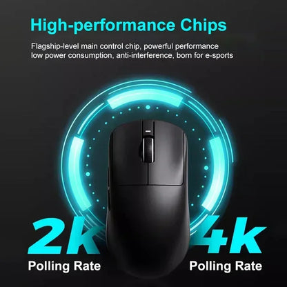 VXE Dragonfly R1 Pro MAX 2.4G Wireless Gaming Mouse PAW3395 26000DPI 3-mode Connection with Low Latency Wired Gaming Mouse
