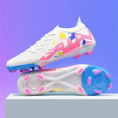 Chaussures de football professionnelles pour hommes, chaussures de foot pour adultes, crampons de football de club, chaussures d'entraînement ultralégères, baskets de football d'extérieur