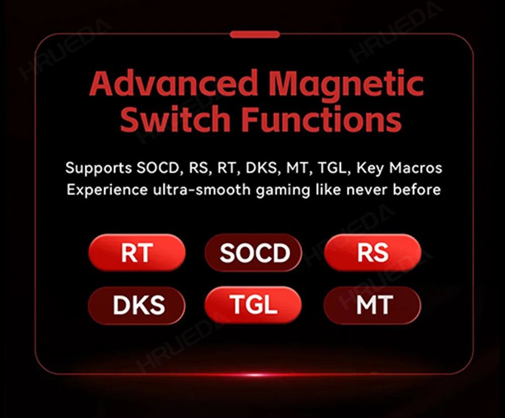 MADLIONS Mad 60he Mad60HE Mad 68HE mechanische Tastatur mit Magnetschaltern, kabelgebunden, Hot-Swap, 8K-Polling-Rate, personalisierte Gaming-Tastatur