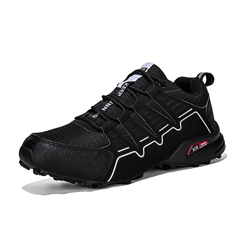 Men's Waterproof Hiking Shoes Non-Slip Hunting Boots Outdoor Tactical Training Sports Shoes Men Walking Hiking Travel Shoes