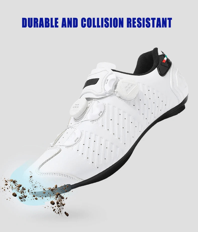 Highway bike cycling shoes, breathable and wear-resistant mountain bike cycling shoes, professional bike lock shoes Men or Women