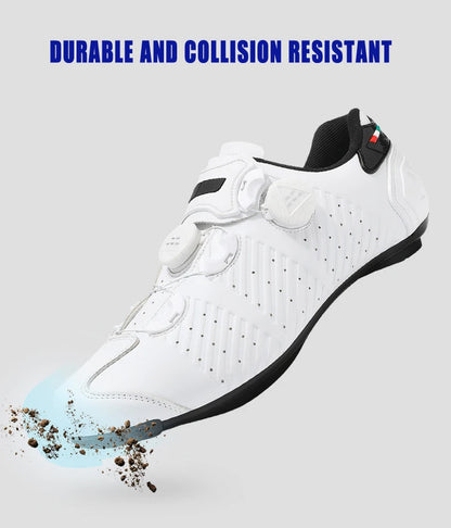 Highway bike cycling shoes, breathable and wear-resistant mountain bike cycling shoes, professional bike lock shoes Men or Women