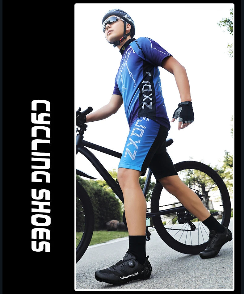 Unisex nieuwe fietsschoenen, professioneel, lichtgewicht, luxe, origineel, racefiets, rubber, MTB, racefiets, modieuze fiets, straat, sport