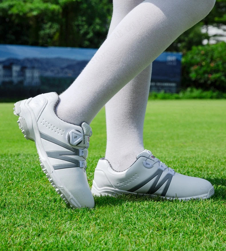 PGM Boys Girls Golf Shoes Lightweight Soft and Breathable Waterproof Anti-Slip Universal Outdoor Sports Shoes XZ127