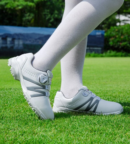 PGM Boys Girls Golf Shoes Lightweight Soft and Breathable Waterproof Anti-Slip Universal Outdoor Sports Shoes XZ127