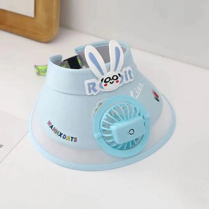 Casquette avec ventilateur Ventilateur de refroidissement USB d'été Casquette de baseball Protection solaire pour le golf en plein air Casquette à visière réglable sur 2 vitesses Casquette de randonnée avec ventilateur