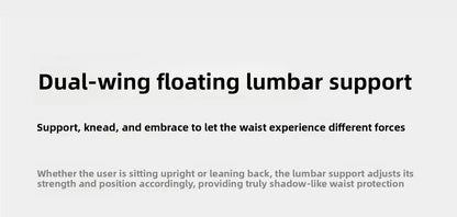 Stable Ergonomic Office Chair with Lumbar Support, Adjustable Height Computer Chair, Gaming Chair with Waist Protection, Swivel Desk Chair