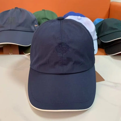 Solid Color Baseball Cap Men Women Fashion All-match Sun Hat