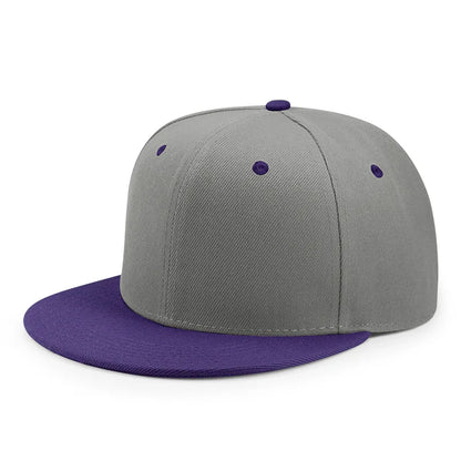Hurtowa sprzedaż 40 kolorów regulowanych czapek z płaskim daszkiem typu snapback – damskie modne czapki baseballowe z poliestru, męskie czapki sportowe w stylu hip-hopowym