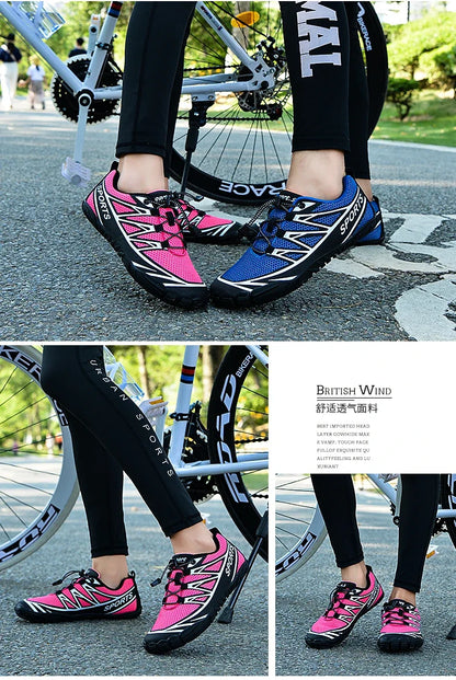 2024 New Casual MTB Cycling Shoes Men Women Road Bike Shoes Outdoor Racing Sport Mountain Bicycle Sneakers Sapatilha Ciclismo