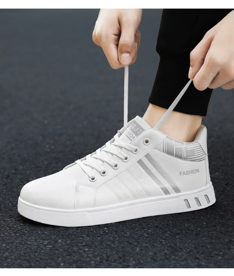 Men's Skateboarding Shoes 48 Casual High Top Walking Sneakers Sports Shoes Breathable Hip hop Shoes Street Shoes Chaussure Homme
