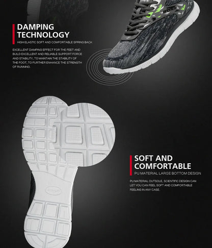 BONA 2023 New Designers Soft Running Shoes Lightweight Breathable Sneakers Man Jogging Walking Athletic Training Shoe Mansculino