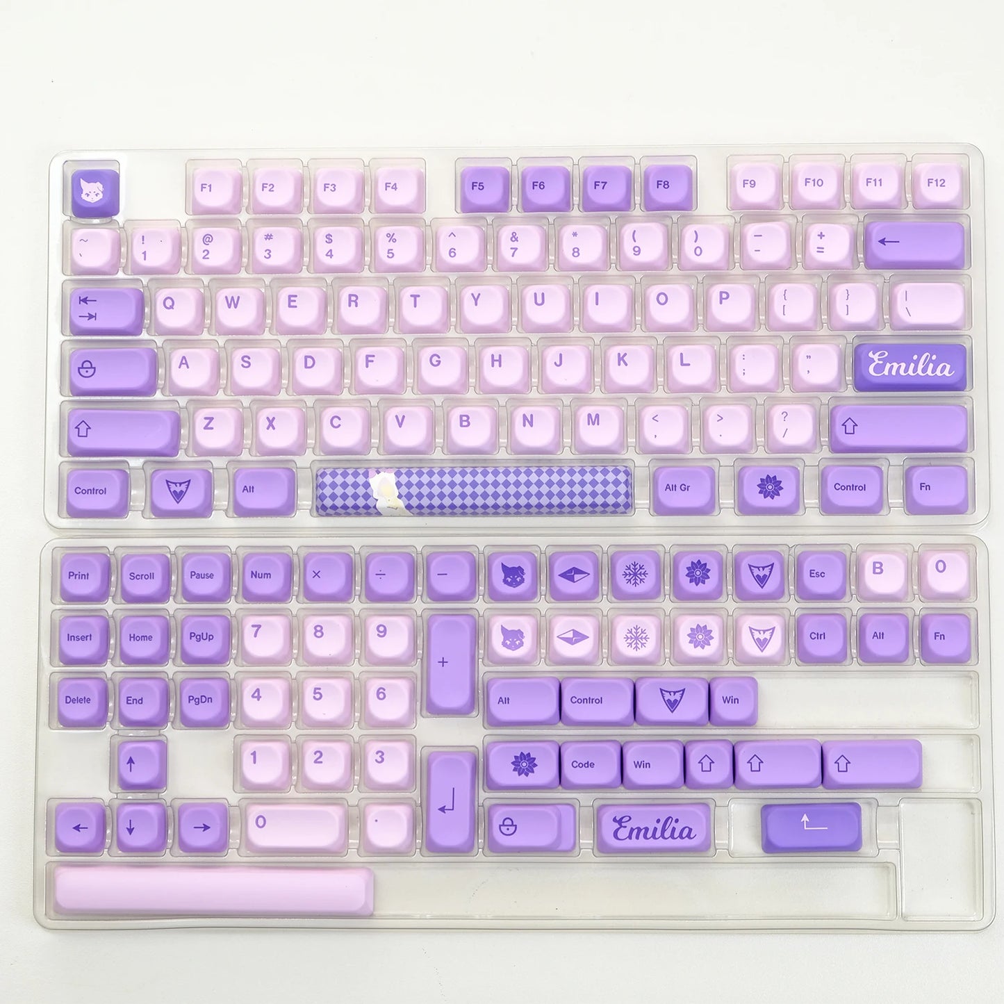 KBDiy KOA Profile Keycap GMK Style Retro 9009 Theme PBT Keycaps For Mechanical Keyboard Gaming KIT Korean 139 Keys ISO Key Cap