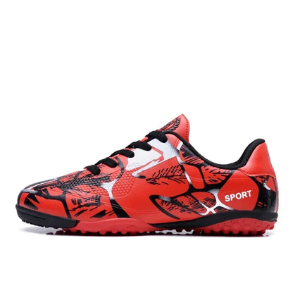 New Men Kids Soccer Shoes Non-Slip Grass Football Boots Boys Cleats Adult Professional Ultralight Training Shoes Drop Shipping