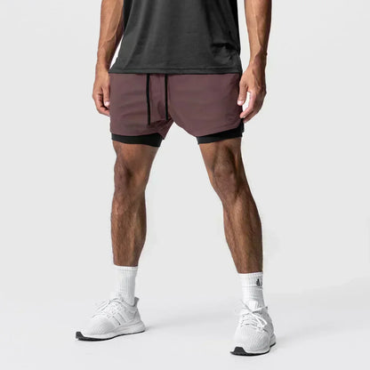 Unisex 2026 Dragon Ball Anime Men's Shorts Sportswear Quick Dry Gym Pants Double-layer 2 in 1 Shorts Y2k Summer New Streetwear
