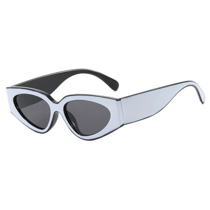 Módní sluneční brýle Cat Eye, malé oválné, dámské, pánské, trendy, Y2K, punkové, cestovní, vintage, UV400