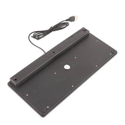 Tastiera meccanica cablata USB 78 tasti russo francese tedesco, design ergonomico, ultrafine, mini e resistente, per PC e laptop