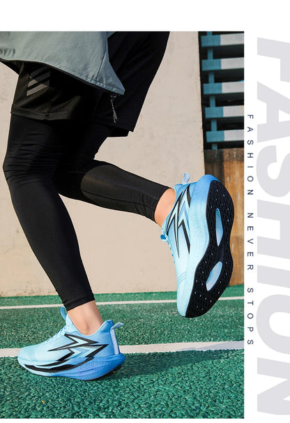 NEW Men Sports Running Shoes Off Marathon Breathable Light Comfortable Athletic Sneakers Jogging Basketball Tenis Air Cushion