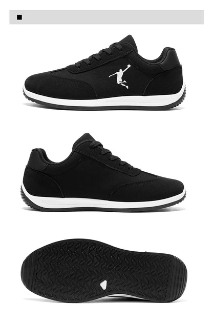 Men's Shoes, Spring and Autumn Trendy Styles, New Cross-Border Models, White, Black, Red Sneakers, Soft-Soled Breathable Men's Low-Top Versatile Casual Shoes