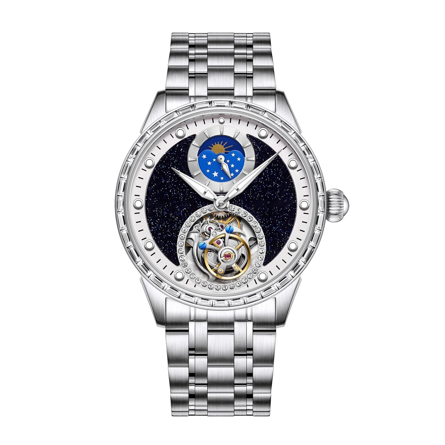 Tourbillon Master Men's Watch 2025 Limited Edition Luxury Business Watch Father Gift Automatic Movement