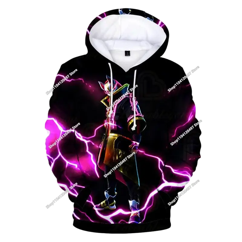 Boys and Girls Hoodies Fortnite Children's Pullover 3D Printed Hoodies Battle Royale Men's Hoodies Autumn Fashion Kids Clothing