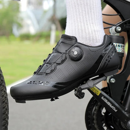 Men's Mountain Bike Shoes MTB, Breathable, Non-Slip, High Hardness, Suitable For Outdoor Road Racing, Mountain Off-Road Riding 37-46