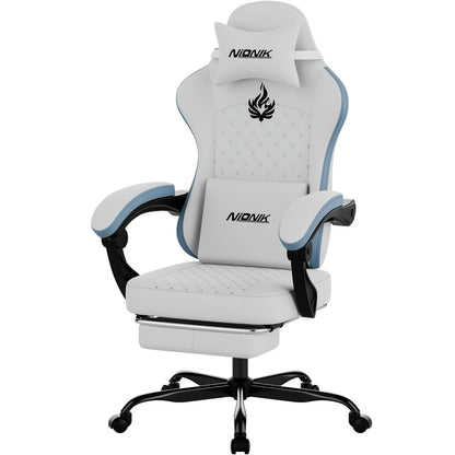 Gaming Chair High Back Ergonomic Computer Chair With Footrest Reclining Adult Comfortable Office Chair ﻿