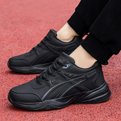 Men's classic retro casual sports shoes Four seasons soft-sole waterproof outdoor youth running shoes breathable light sneakers