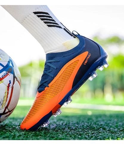 Men New TF Football Boots Sneakers Professional Society Casual Male Soccer Shoes Futsal High Quality Football Shoes Training