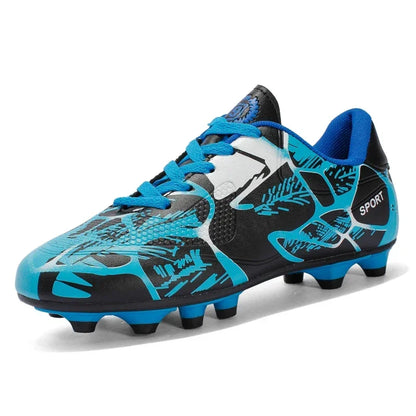 New Men Kids Soccer Shoes Non-Slip Grass Football Boots Boys Cleats Adult Professional Ultralight Training Shoes Drop Shipping