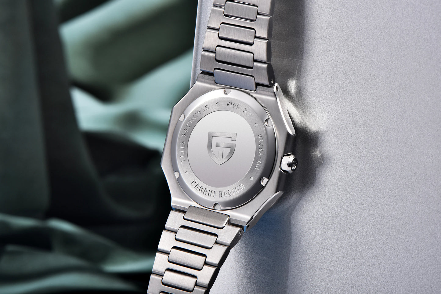 2026 Neue PAGANI DESIGN quadratische Luxus-Quarzuhr für Herren, AR-Saphirglas, japanisches Uhrwerk, leuchtende Herrenuhr, vollständig aus 316L-Edelstahl