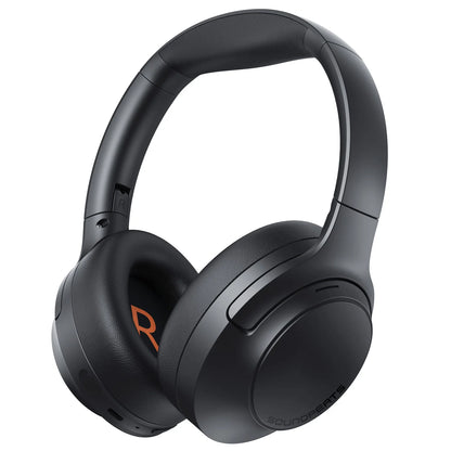 SoundPEATS Cove pro Headphones Bluetooth 6.0 -56dB ANC, Noise-Cancelling Headset, Hi-Res LDAC Lossless Audio, 95H Battery,7-Mic