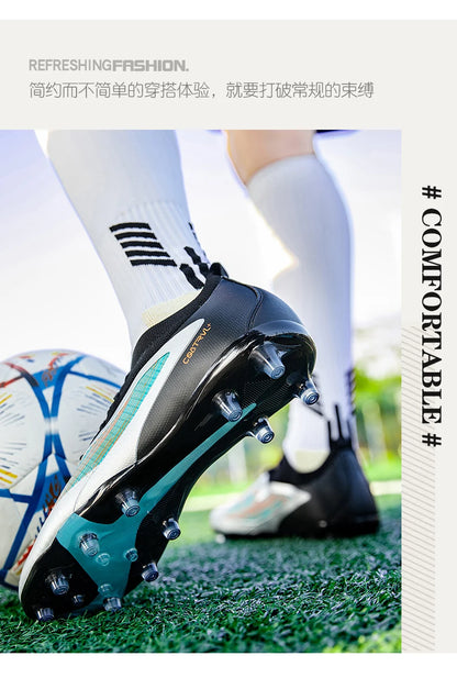 Men New TF Football Boots Sneakers Professional Society Casual Male Soccer Shoes Futsal High Quality Football Shoes Training