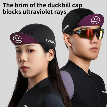 TOSUOD Fahrradmütze – atmungsaktiv, Sonnenschutz, schnell trocknend, hoch elastisch, individueller Stil, Unisex, Outdoor-Sport-Accessoires