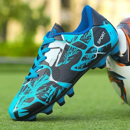 Chaussures de football pour hommes et enfants, crampons, chaussures de football professionnelles pour adultes, chaussures d'entraînement ultralégères et antidérapantes pour garçons, expédition directe