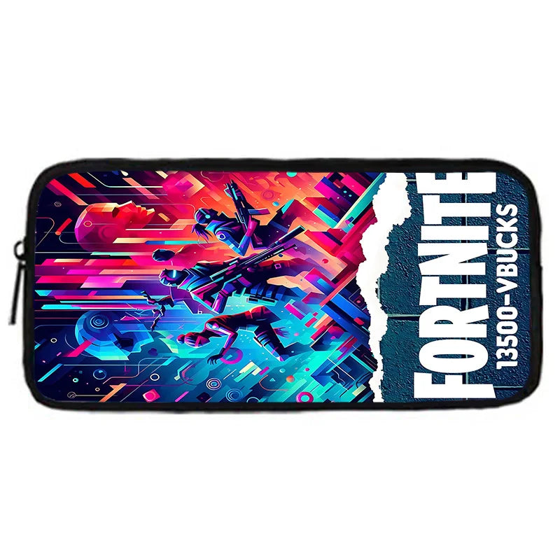 Classic Game FortniteS Child Backpacks Lunch Bag Pencil Case Pupil Large Capacity School Bags For Boy Girl Best Gift