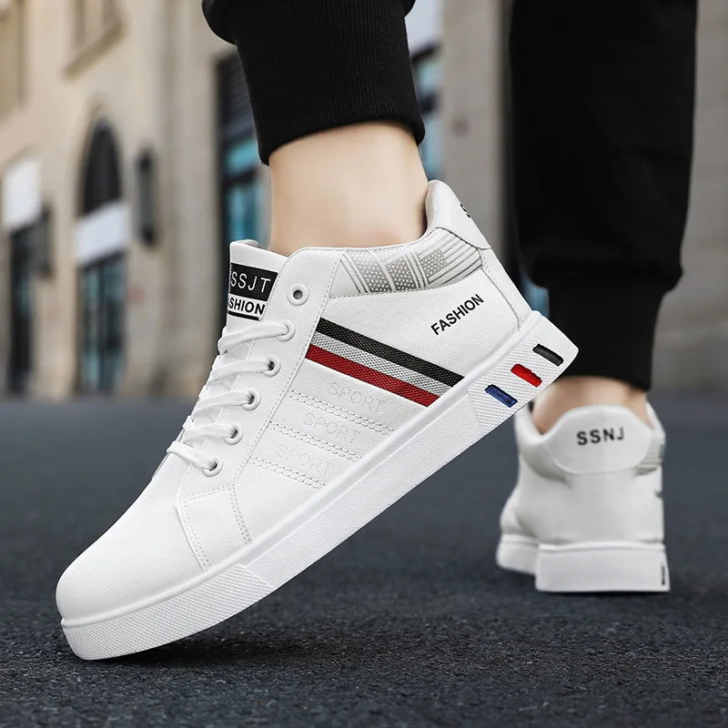 Men's Skateboarding Shoes 48 Casual High Top Walking Sneakers Sports Shoes Breathable Hip hop Shoes Street Shoes Chaussure Homme